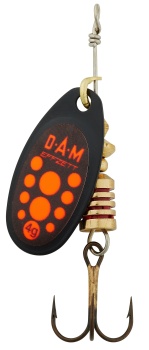 LINGURITA ROTATIVA DAM STANDARD SPINNER NR.5 12G SINKING BLACK RED