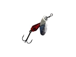 LINGURITA ROTATIVA MEPPS PLATIUM 2.5G ARGINT / ROSU
