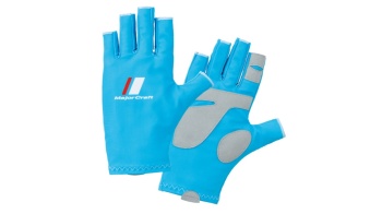 MANUSI MAJOR CRAFT UV-CUT GLOVE M Light Blue