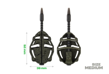 METHOD FEEDER ZFISH SPIDER MEDIUM SET 30-40G + MATRITA - Img 3