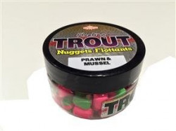 MOMELI FLOTANTE DYNAMITE BAITS TWO TONE FLOATING NUGGET - PRAWN/MUSSEL