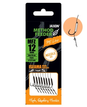 MONTURA JAXON METHOD FEEDER NEEDLE RIG FIR PE FZ #12 0.12mm 10cm Barbless