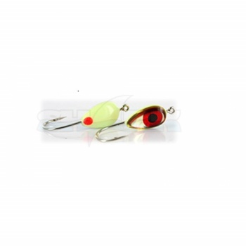 MORMASCA SHARK ROSU ARGINTIU PHOSPHO 0.70GR - Img 3