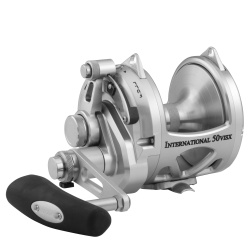 MULTIPLICATOR PENN INTERNATIONAL VISX 50 LEVER DRAG SILVER 3.5:1 / 1.3:1 RIGHT