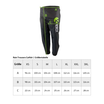 PANTALONI PLOAIE ZECK RAIN TROUSERS CATFISH MARIME L - Img 3