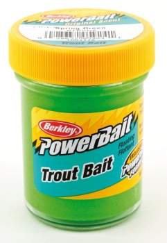 PASTA FLOTANTA BERKLEY POWERBAIT BIODEGRADABLE TROUT BAIT SPRING GREEN