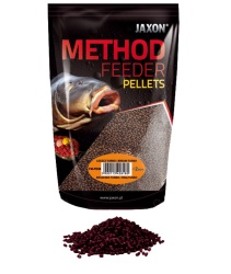 PELETE JAXON METHOD FEEDER RED MULBERRY 4MM 500G