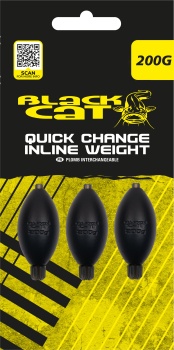 PLUMB BLACK CAT QUICK CHANGE INLINE WEIGHTS 200G 2BUC - Img 3