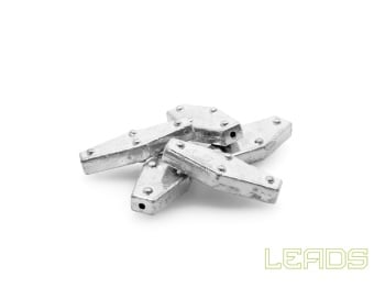 PLUMB DELPHIN LEADS HEXAGON CU ORIFICIU / 5BUC 15.0G - Img 3