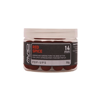 POP-UP AVID CARP RED SPICE 14MM