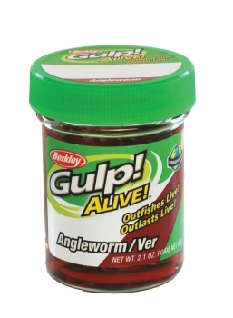 RAMA ARTIFICIALA BERKLEY GULP! ALIVE ANGLE WORM RED WIGGLER - Img 3