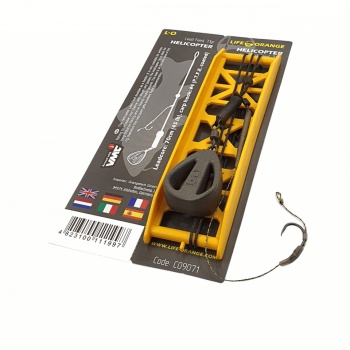 RIG CRAP ORANGE LEAD CLIP LEAD FEED 71GR VMC NO.4 LEADCORE 70CM 45LB - Img 3
