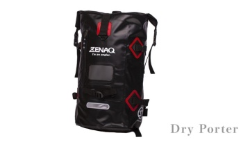 RUCSAC ZENAQ DRY PORTER RC BLACK 33X56X28CM 40L