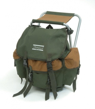 SCAUN PESCUIT CU RUCSAC SHAKESPEARE STOOL WITH BACK PACK