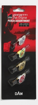 SET 3 LINGURITE ROTATIVE DAM EFFZETT SPINNER NR.5 12G S PIKE