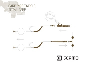 SET ACCESORII MONTURI CRAP DELPHIN SCAMO TOTAL CARP / 10 SETURI - Img 3