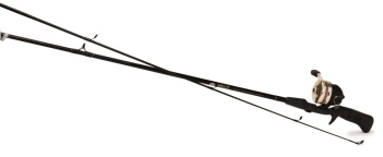 SET LANSETA ABU GARCIA ABUMATIC EXPERT 1.80M 10-25G 2SEC + MULINETA SPINCAST 20