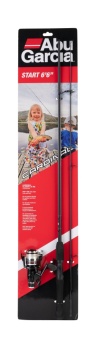 SET LANSETA ABU GARCIA CARDINAL START 6FT6 / 1.98M 5-30G 2SEC + MULINETA 3000