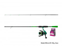 SET LANSETA DELPHIN WASABI 1.80M + MULINETA DELPHIN ELIXIR 2000