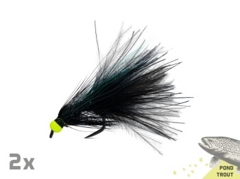 SET MUSTE ARTIFICIALE DELPHIN FLY / 10BUC POND TROUT - Img 9