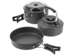 SET NGT PENTRU GATIT CAMPING 3 PIESE
