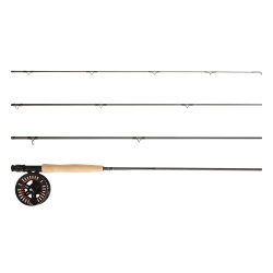 SET PESCUIT LA MUSCA GREYS CRUISE ROD. REEL & LINE COMBO 2.72M 5LINE 4PC/ 5/6 Reel / WF5F Line