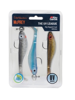 SHAD ABU GARCIA MCPREY 10GR RIGGED 3-PACK THE UV LEAGUE - Img 4