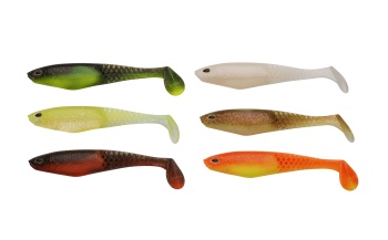SHAD BERKLEY POWERBAIT CULLSHAD 10CM 6PCS MIXPACK DARKWATER