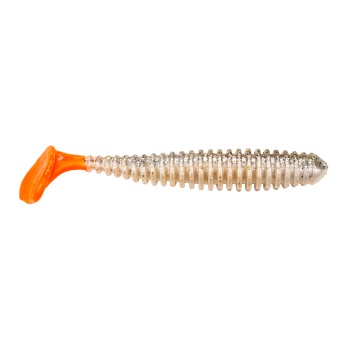 SHAD BERKLEY POWERBAIT SWIMMER SOFT SALTY PEPPER 8.5CM 8BUC/PLIC