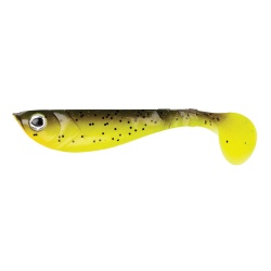 SHAD BERKLEY PULSE SHAD 8CM 4BUC BROWN CHARTREUSE