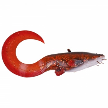SHAD DAM EFFZETT 200MM BROWN CATFISH CURL TAIL - Img 4
