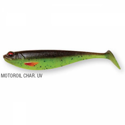 SHAD DAM EFFZETT SHADSTER 9CM 7.2GR MOTOROIL CHARTREUSE UV