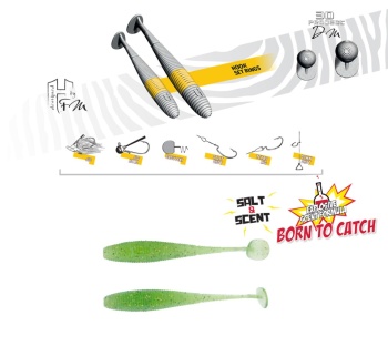 SHAD HERAKLES-OW70 2.75 7.0cm Baby Bass