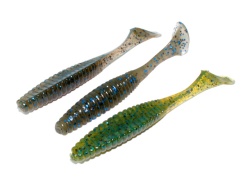 SHAD HIDE UP STAGGER ORIGINAL 2.5 6.6CM 114 GREEN PUMPKIN BLUE FLAKE 7BUC/PLIC