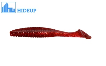 SHAD HIDE UP STAGGER ORIGINAL SALT 3.5 9CM S-07 RED GOLD RED FLAKE 8BUC/PLIC