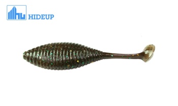 SHAD HIDE UP STAGGER WIDE 4 10.2CM 104 GREEN PUMPKIN GOLD FLAKE 4BUC/PLIC