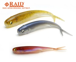 SHAD RAID FISH ROLLER 3 8.9CM 048 PEARL WAKASAGI 7BUC/PLIC