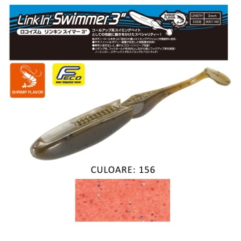 SHAD TIEMCO LINKIN SWIMMER 3 7.6CM CULOARE 156 9BUC/PLIC