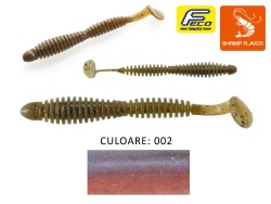 SHAD TIEMCO LOCOISM FLEXY SHAD 3.5 8.9CM CULOARE 002 NA PRO BLUE 7BUC/PLIC