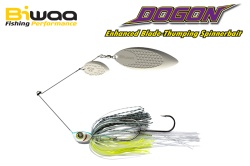 SPINNERBAIT BIWAA DOGON 1/2OZ 14GR 07 SEXY SHAD-SILVER BLADES
