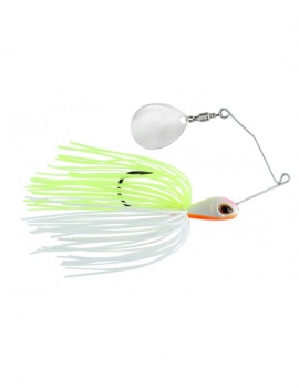 SPINNERBAIT STORM GOMOKU 10CM 11G CULOARE PEARL PINK HEAD CHARTREUSE
