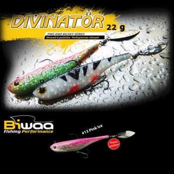 SPINNERTAIL BIWAA DIVINATOR MEDIUM 18CM 35GR 13 PINK ICE