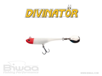 SPINNERTAIL BIWAA DIVINATOR MINI 9.5CM 9GR 15 RED HEAD