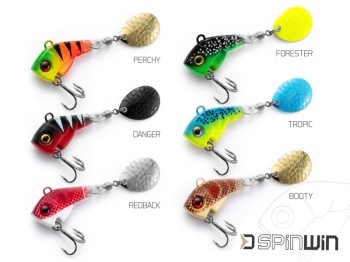 SPINNERTAIL DELPHIN SPINWIN NALUCA CU VIBRATII 12G / TROPIC - Img 1