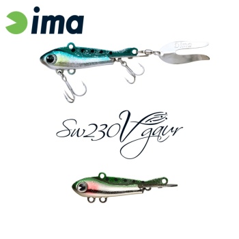 SPINNERTAIL IMA SW230V GAUR 64MM 23GR 002 VIRIDIAN SARDINE