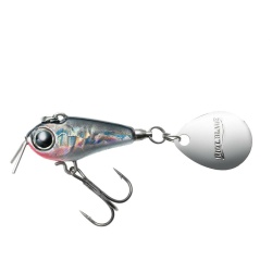SPINNERTAIL TIEMCO RIOT BLADE S 25MM 9GR 03 HOLO SILVER BLACK