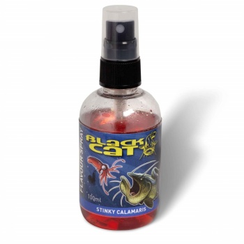 SPRAY ATRACTANT BLACK CAT FLAVOUR RED STINKY CALAMARIS 100ML