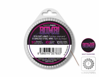 STRUNA DIN OTEL BOMB! / 7 FIBRE 10M/9KG - Img 2