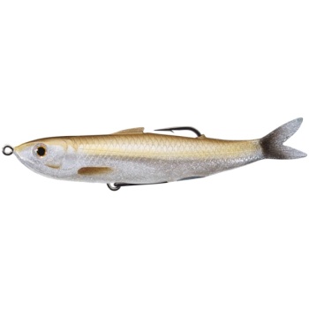 SWIMBAIT LIVE TARGET HOLLOW BODY SHINER WALKING BAIT 11,5CM/14G AMBER/SILVER FLAKE