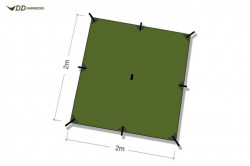 TENDA 2X2M PRELATA DD HAMMOCKS OLIVE GREEN